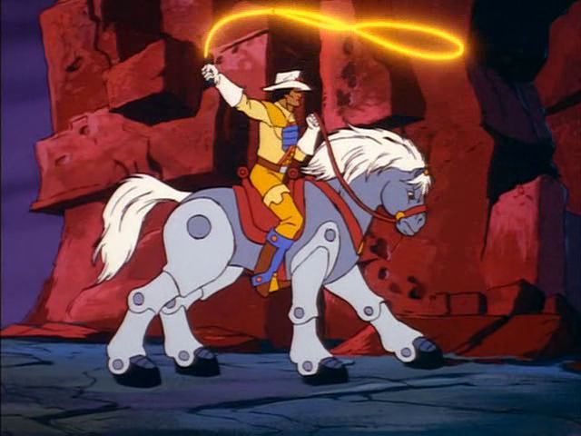 Hake's - BRAVESTARR MARSHAL BRAVESTARR, HANDLEBAR AND LASER-FIRE