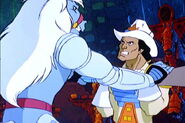 BraveStarr and Thirty/Thirty battle