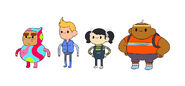 Bravest Warriors as kids, age 6