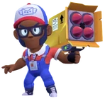 Листоноша Брок (25000 зоряних очок при перемозі в 60 раундах 9 сезону силової Ліги "Морські глубини")