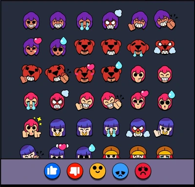 Командний чат с значками