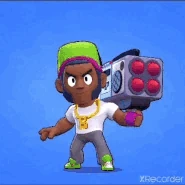 Бумбокс Брок - Перемога (Така ж анімація в скінах: Кунг-Фу Брок і Ретро Брок)