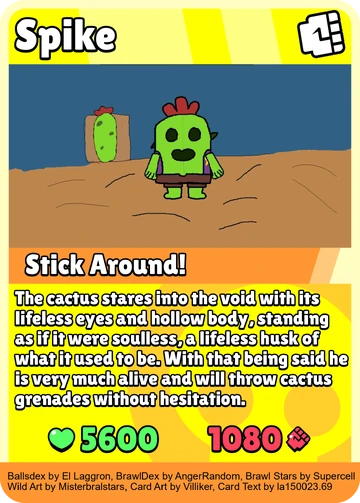 Spike | BrawlDex Wiki | Fandom