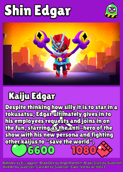 ゲームキャラクター Edgar Edgar | Brawl Stars Wiki | Fandom