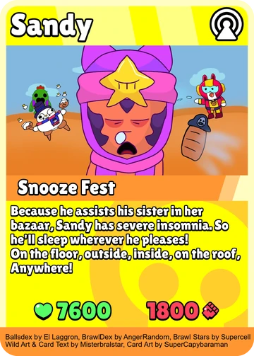SANDY様♡専用ページ Sandy | BrawlDex Wiki | Fandom