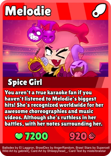 Melodie | BrawlDex Wiki | Fandom