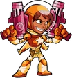 Space Race Cassidy Orange