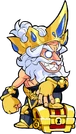Poseidon Thatch Goldforged