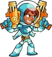 Space Race Cassidy Cyan