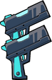 Dual Pistols Blue