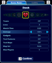 Settings GameRules