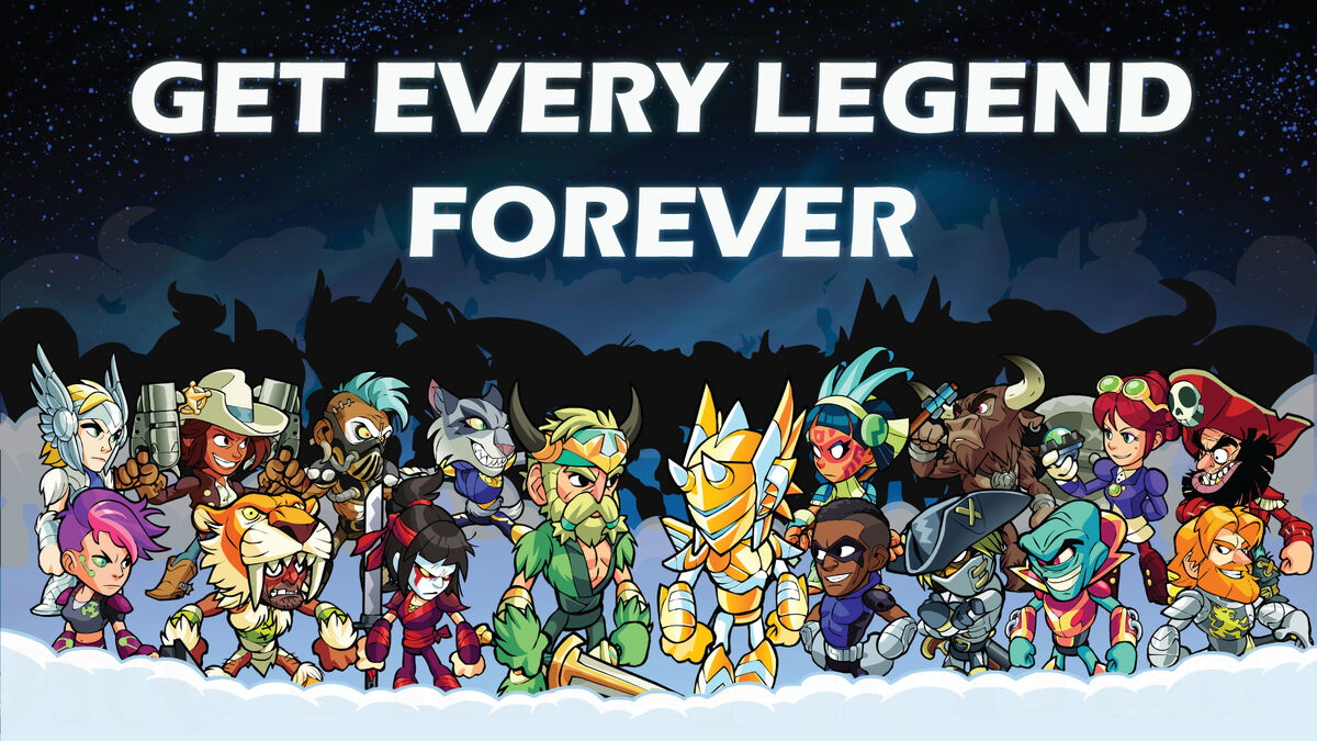  Brawlhalla All Legends Pack - Nintendo Switch [Digital Code] :  Video Games