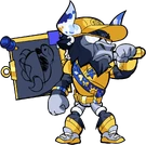 Hall Minotaur Teros Goldforged