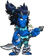 Demon Ogre Koji Blue