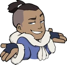 Emoji Shrug Sokka