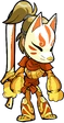 Kitsune Hattori Yellow