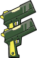 Dual Pistols Green