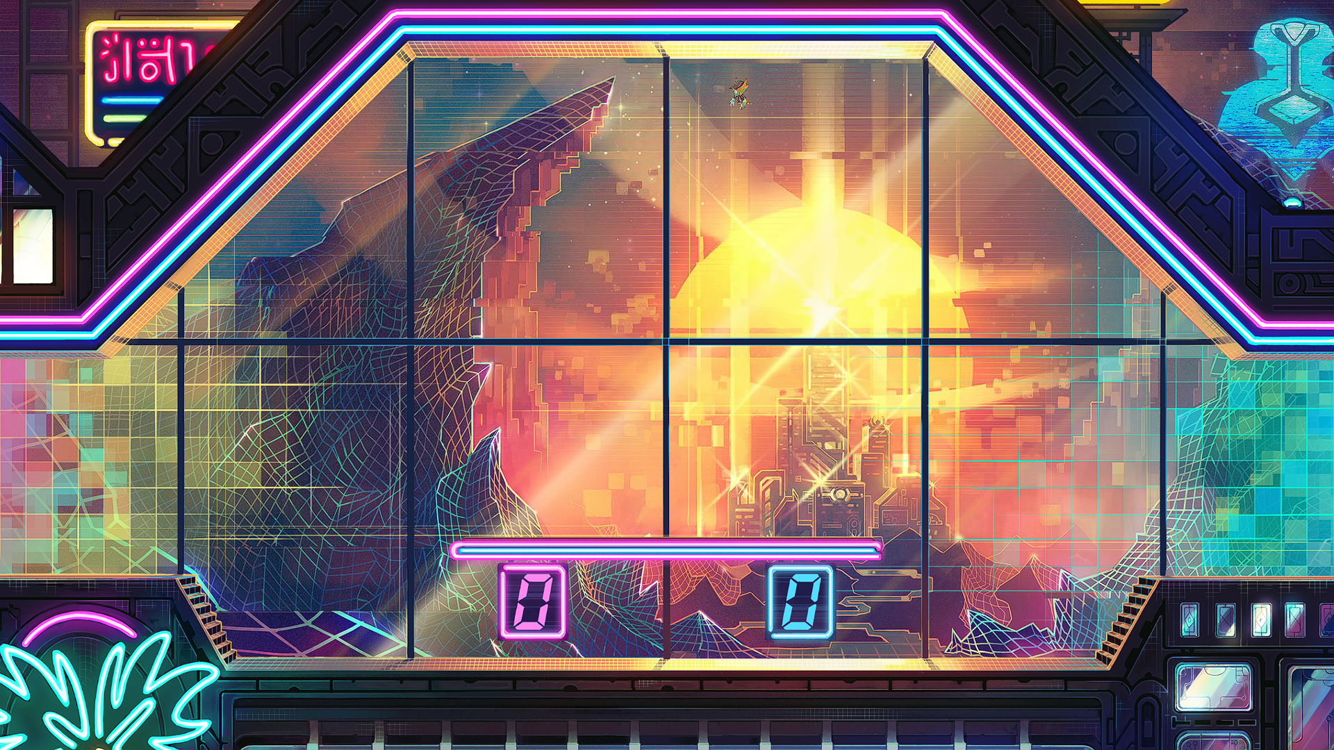 Synthwave Kung Foot