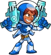 Space Race Cassidy Blue