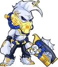 Shark Heart Barraza Goldforged