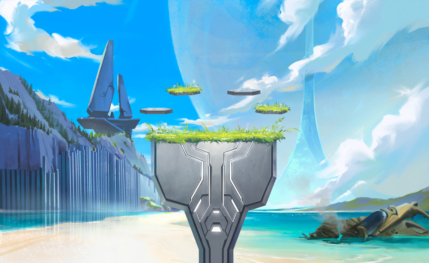 Halo map brawlhalla