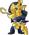Pharaoh King Magyar Goldforged