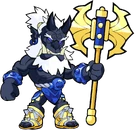 Demon Ogre Xull Goldforged