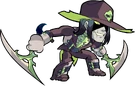 Outlaw Loki Willow Leaves