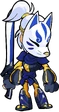 Kitsune Hattori Goldforged