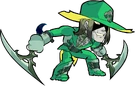 Outlaw Loki Green