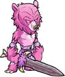 Bear'dvar Pink