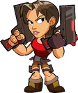 Lara Croft Brown