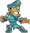 M. Bison Cyan