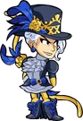 Swanky Diana Goldforged
