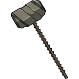 Compressed Metal Mallet