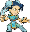 Chun-Li Cyan