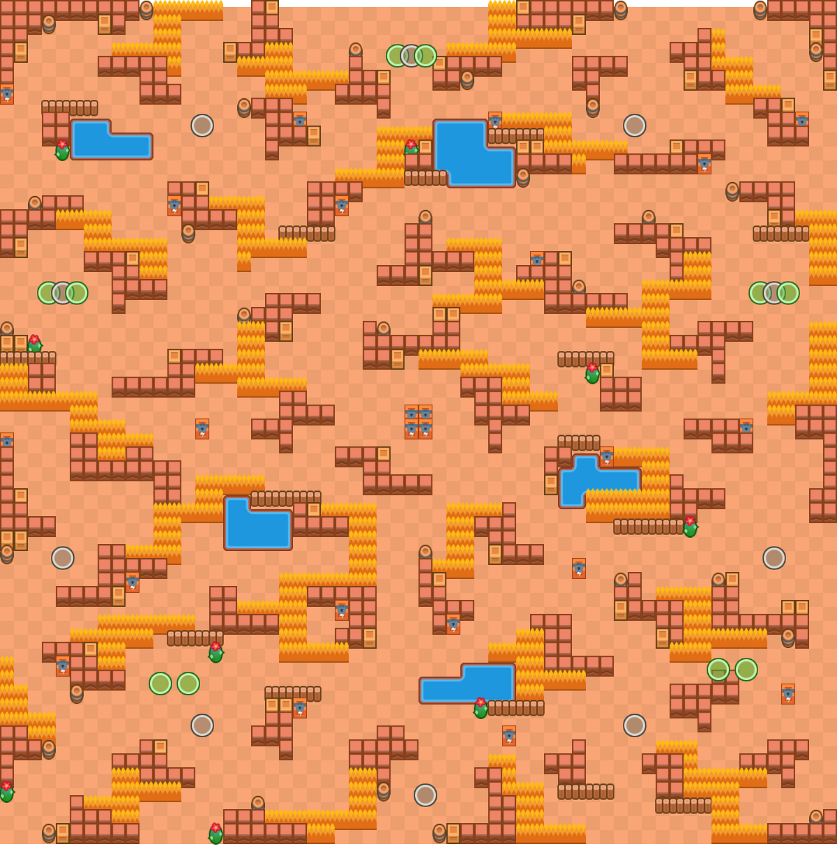 Какое расположение в бравле выбрать Режим Столкновение в Бравл Старс Brawl Stars Game