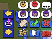 Brawl Arena Pins layout