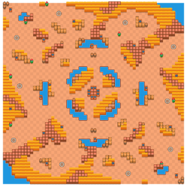 Deserted Vertex-Map