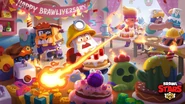 Офицарт-24.jpeg (163 КБ) С 3-й годовщиной Brawl Stars!🎉 Чтобы отпраздновать это, открывайте игру каждый день до 26 декабря и получайте БЕСПЛАТНЫЕ подарки!🎁 (12/12/21)