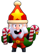 Santa Mike (79 Gems • E) Brawlidays skin Super Rare Skins