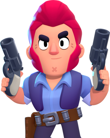 Imagem Personagens Brawl Star Colt Agente Imperial