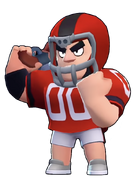 Touchdown (79 Gems or 2750 Bling) Super Brawl skin Super Rare Skins