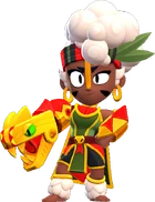 Jungle Queen (Brawl Pass, 149 Gems or 5000 Bling) Brawl Pass skin Rumble Jungle Heroes skin Epic skin
