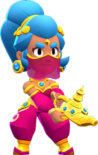 Shelly Dancer (Brawl Pass, 149 Gems or 5000 Bling) Brawl Pass skin Sands of Time skin Epic skin