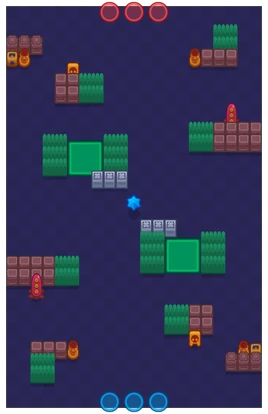 Tiroteo Estelar-Mapa