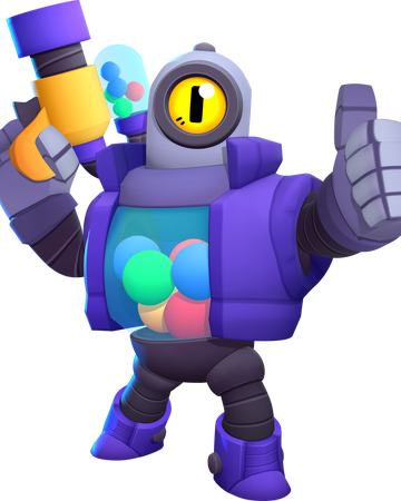 Rico Brawl Stars Wiki Fandom - como é os personagens do brawl stars antigamente