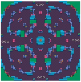Ring 'o Brawlin-Map