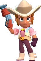 Sheriff (Free from Classic Brawl Mega Boxes, 79 Gems or 2750 Bling) Outlaws skin Super Rare skin