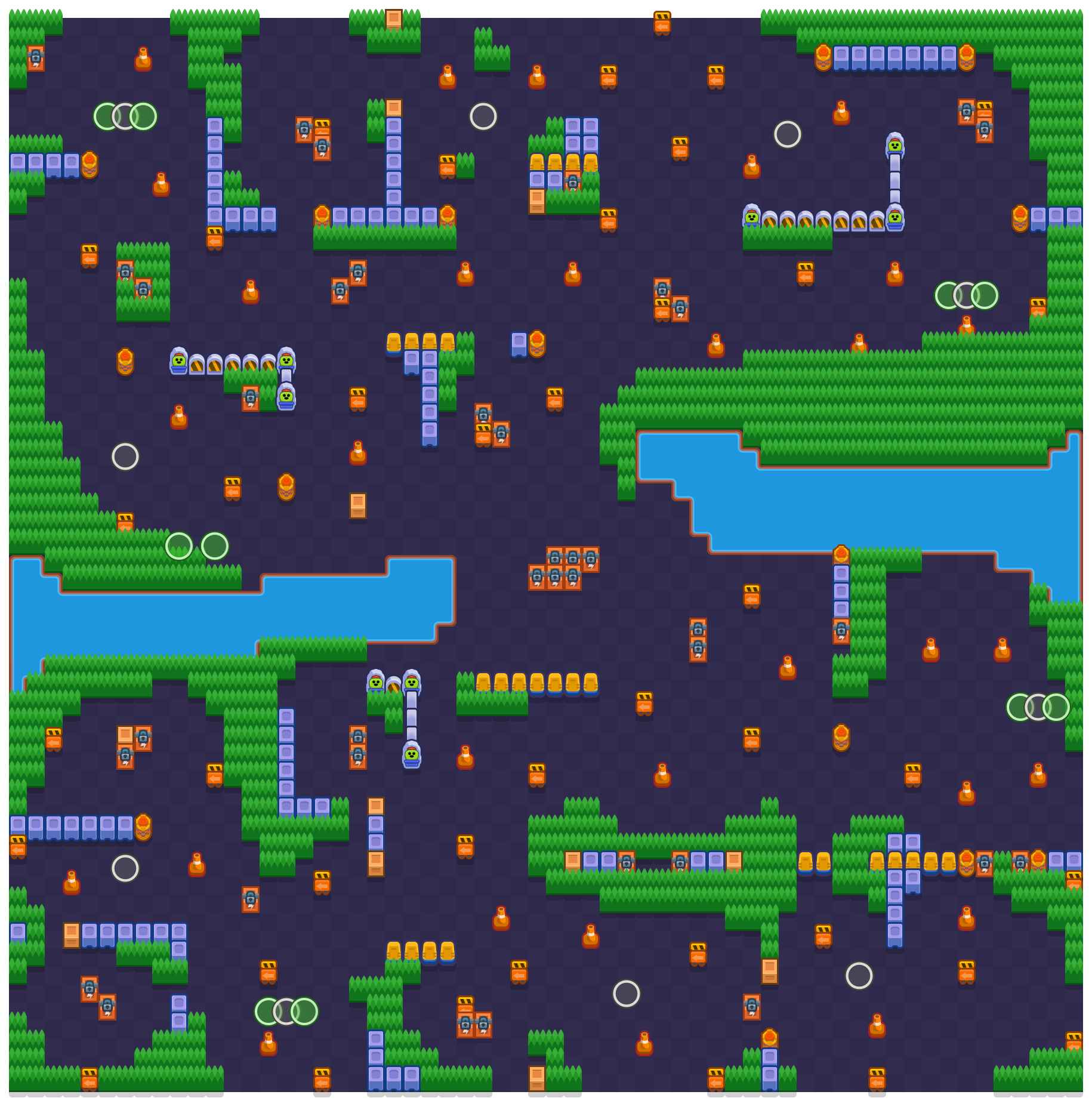 Dark Passage Brawl Stars Wiki Fandom - brawl stars duo showdown map